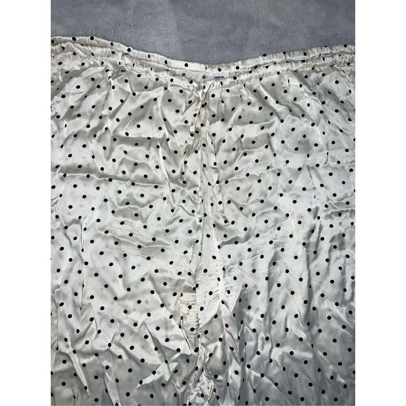 Women’s Silk Pajama Pjs Set Tank & Capris Ivory/Cream 3X - Picture 6 of 13